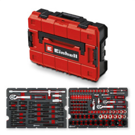 Mallette à Outils Automobile E-Case 121 Pièces - Einhell