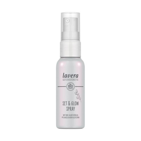 Lavera Set & Glow Spray - Fixateur de Maquillage Hydratant 50 ml