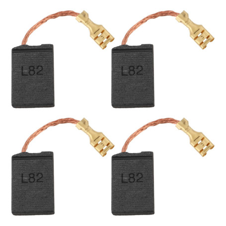 Lot de 4 Balais de Charbon OTOTEC pour Meuleuses d'Angle Dewalt et Black & Decker