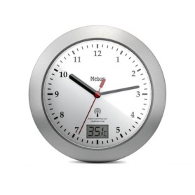 Horloge Murale Radio-pilotée avec Affichage Température - Modèle 41124