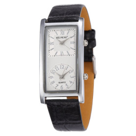 Montre Femme Infinite U à Double Mouvements et Cadran Blanc