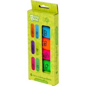Set de Mini Surligneurs Fluorescents Grafoplás - 6 Couleurs Éclatantes pour École et Bureau