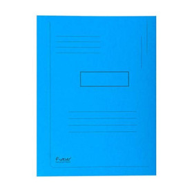 Chemises Exacompta Forever® 290 g/m² - Carton de 50 - 100% Recyclées - Bleu Vif