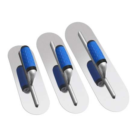 Ensemble de 3 Truelles en Acier Inoxydable pour Piscine - Wisyurt