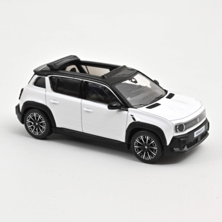 Modèle réduit Renault 4 E-Tech Électrique 2025 - Blanc Glacier 1/43