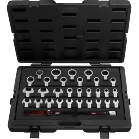 Clé Dynamométrique KS Tools avec 31 Accessoires - 40-200 Nm