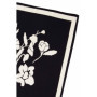 Foulard Floral Noir United Colors of Benetton pour Femme