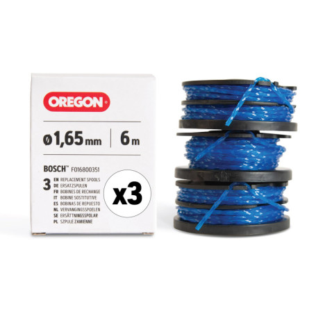 Bobines de Fil de Débroussailleuse Oregon pour Worx - Lot de 4