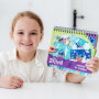 Livre de coloriage Stitch avec autocollants - Apprentissage créatif pour enfants
