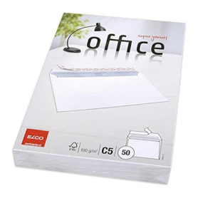 Pack de 50 Enveloppes C5 Blanches Elco - 162 x 229 mm