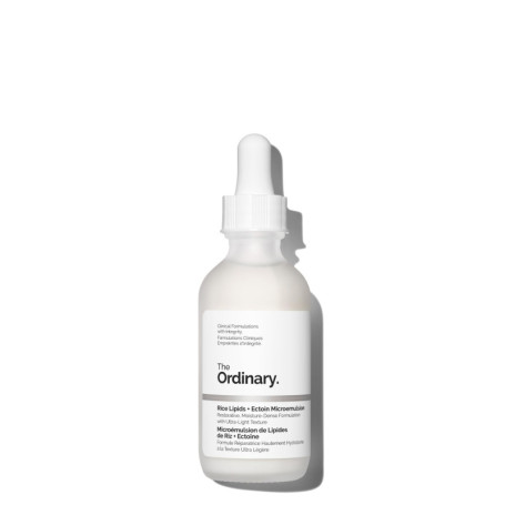 Soin Hydratant Ultra-Léger The Ordinary - Microémulsion de Lipides de Riz et Ectoïne, 60 ml
