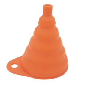 Entonnoir Universel Pliable en Silicone - Idéal pour Transfert de Liquides