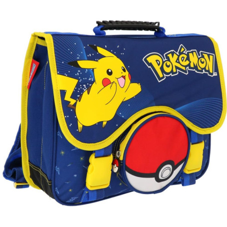 Cartable Pokémon Pokeball 38 CM - Sac à dos léger pour enfants