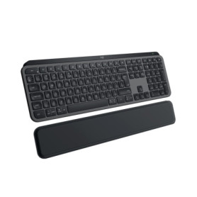 Clavier Sans Fil Logitech MX Keys S Plus - Graphite, QWERTY Nordique