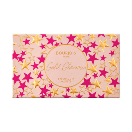 Palette Fards à Paupières Bourjois Volume Glamour Soirs de Paris - Teintes Or et Noir