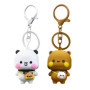 Lot de 2 Porte-Clés Kawaii Bubu et Dudu - Mignons et Pratiques