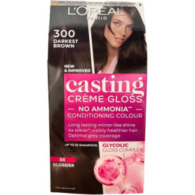 Coloration Crème Gloss Marron Foncé N°300 - L'Oréal Paris