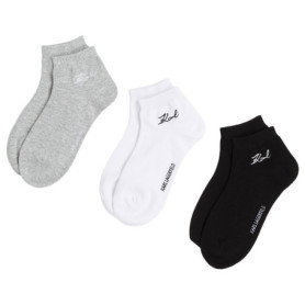 Lot de 3 Chaussettes Sneaker Karl Lagerfeld Multicolores pour Femmes