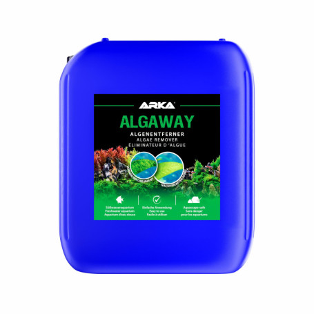 ARKA Algaway 5L - Éliminateur d'Algues pour Aquariums d'Eau Douce