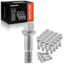 Lot de 20 boulons de roue M14 x 1,5 en acier inoxydable - Compatibles Mercedes