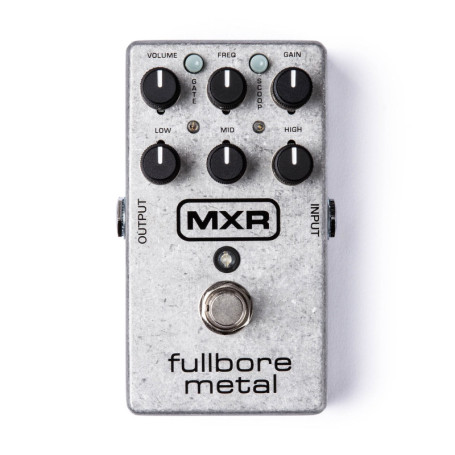 Pédale de Distorsion MXR FullBore Metal pour Guitaristes