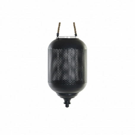 Bougeoir DKD Home Decor Marron Noir Métal Verre Corde (22 x 22 x 43 cm) 102,99 €
