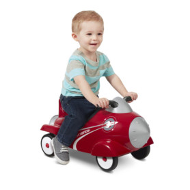 Fusée Rétro Radio Flyer - Jouet à Monter pour Tout-Petits de 1 à 3 Ans