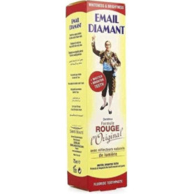 Dentifrice Blanchissant Email Diamant - Formule Rouge 75 ml pour un Sourire Éclatant