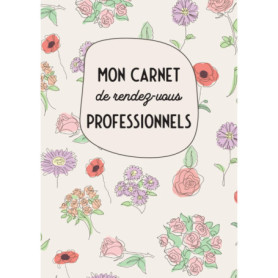 Carnet de Rendez-vous Professionnels A4 - Agenda Mensuel et Hebdomadaire