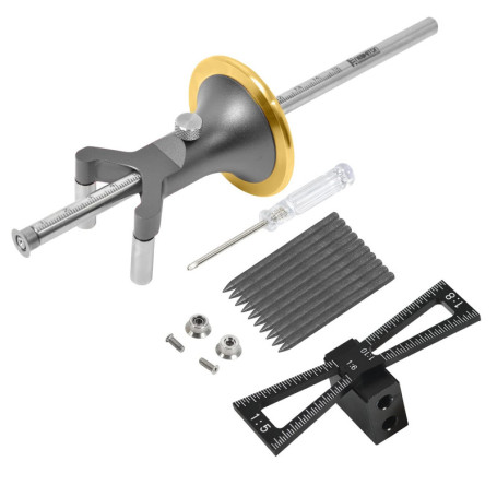 Traceur de Queue d'Aronde en Bois - Ensemble d'Outils de Marquage Précis