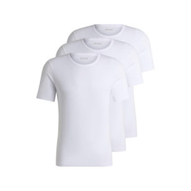 T-shirt classique BOSS pour homme - Blanc