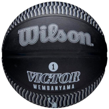 Ballon de Basketball Wilson Taille 7 Noir pour Adultes