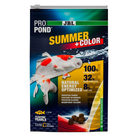 JBL PROPOND Summer+Color 2kg - Nourriture pour Carpes Koï