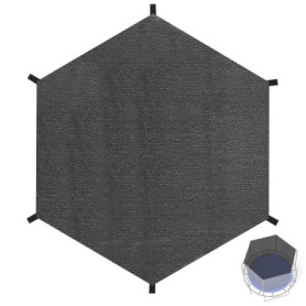 Housse de Protection Solaire pour Trampoline 244 cm - LEKEFETO