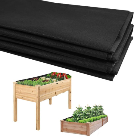 KAHEIGN Tapis de Jardin 2 Pièces pour Bacs à Légumes 160CM x 210CM