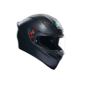 Casque Moto Intégral AGV K1 S E2206 - Aérodynamique et Anti-Rayures, Noir Mat, XL