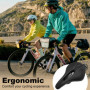 Selle de vélo ergonomique Yuirshion en mousse à mémoire de forme