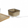 Ensemble à apértif DKD Home Decor Bambou Porcelaine (5 pcs) (27 x 20 x 1.3 cm) ( 46,99 €