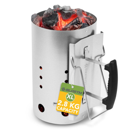 Démarreur de Cheminée à Charbon de Bois Extra Large BLOSTM avec Poignées Isolées