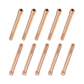 Lot de 10 embouts de serrage TIG en tungstène pour torches WP17, WP18, WP26