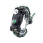 Bracelet de Survie Paracord 20 en 1 avec LED SOS et Boussole