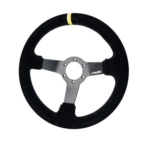 Volant Sport Universel Simoni Racing Carrera - Suède Noir 320mm