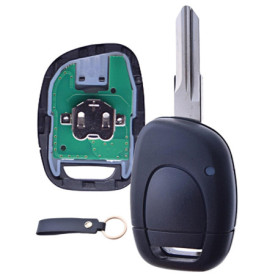 Clé Électronique à Programmer ANGOFIZ pour Renault - Compatible Clio, Kangoo, Twingo, Megane