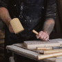 Marteau en Bois de Hêtre avec Poignée Confortable pour Bricolage