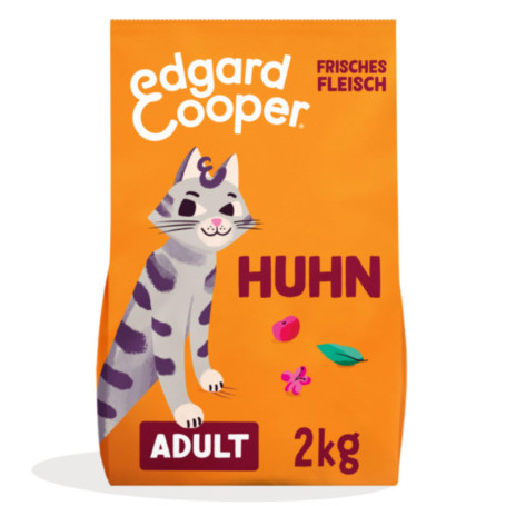 Nourriture Sèche Naturelle pour Chat Adulte - Poulet Équilibré 2 kg