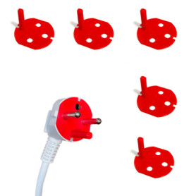 Détrompeur de Prise Rouge - Sécurité et Confort Électrique