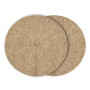 Disques de Paillage Naturel en Chanvre - Lot de 2, 30 cm