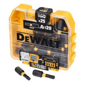 Boîte de 25 Embouts T20 DeWalt pour Perceuse-Visseuse