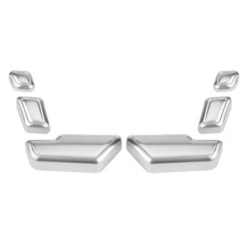 Garniture Décorative pour Siège de Voiture Dweekiy - Autocollant de Bouton de Réglage