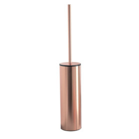 Porte-Brosse WC Gedy Elettra en Acier Inoxydable Cuivré